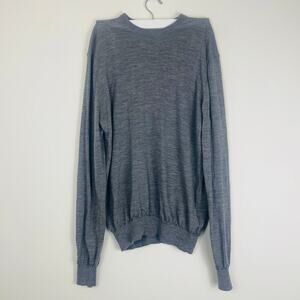 Suitsupply Merino Wool gray sweater size XXL